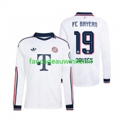 FC Bayern München Wedstrijdshirt met Korting Alphonso Davies 19 Uit Heren 2026-27 Lange Mouw