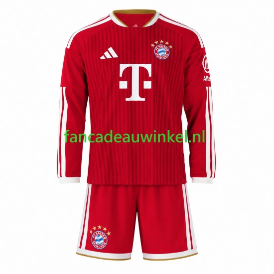 FC Bayern München Wedstrijdshirt met Korting Thuis Kind 2026-27 Lange Mouw