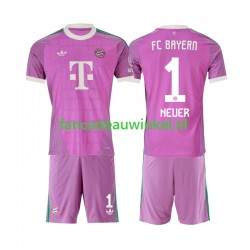 FC Bayern München Wedstrijdshirt met Korting Manuel Neuer 1 Keepersshirt 3rd Kind 2026-27 Korte Mouw
