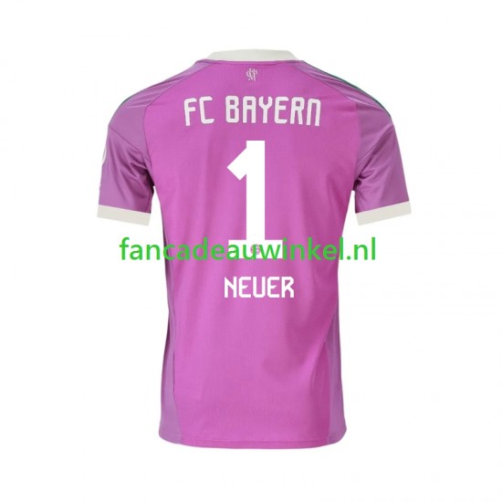 FC Bayern München Wedstrijdshirt met Korting Manuel Neuer 1 Keepersshirt 3rd Heren 2026-27 Korte Mouw