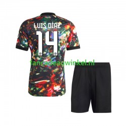 FC Bayern München Wedstrijdshirt met Korting Luis Diaz 14 Oktoberfest Thuis Kind 2026-27 Korte Mouw