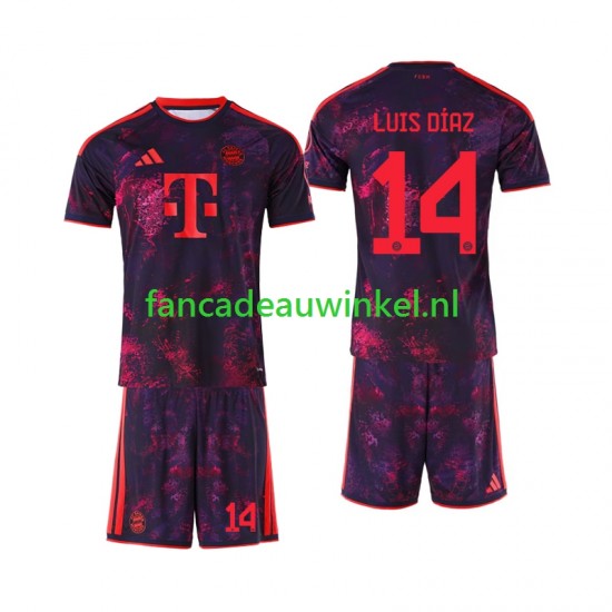 FC Bayern München Wedstrijdshirt met Korting Luis Diaz 14 3rd Kind 2026-27 Korte Mouw
