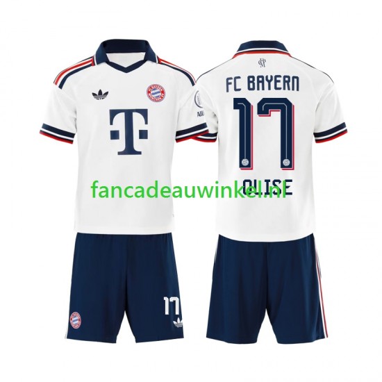 FC Bayern München Wedstrijdshirt met Korting Michael Olise 17 Uit Kind 2026-27 Korte Mouw