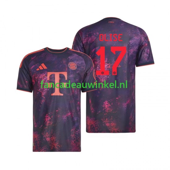 FC Bayern München Wedstrijdshirt met Korting Michael Olise 17 3rd Heren 2026-27 Korte Mouw