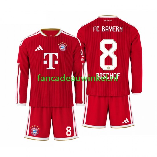 FC Bayern München Wedstrijdshirt met Korting Tom Bischof 8 Thuis Kind 2026-27 Lange Mouw