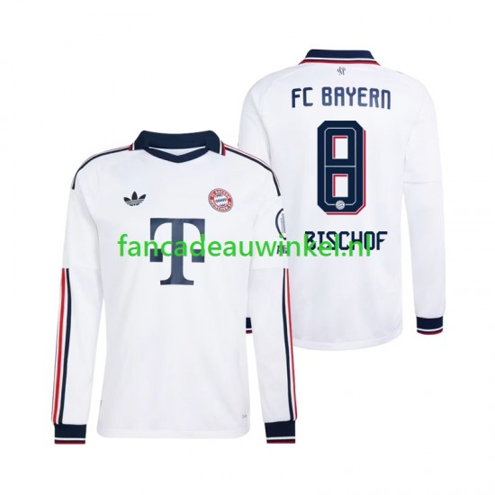 FC Bayern München Wedstrijdshirt met Korting Tom Bischof 8 Uit Heren 2026-27 Lange Mouw