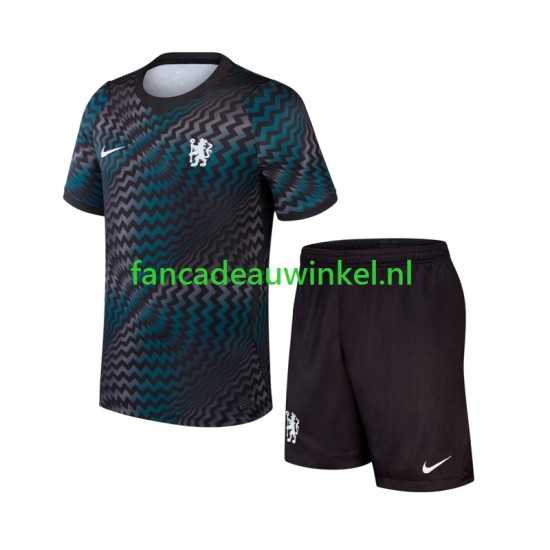 Chelsea Wedstrijdshirt met Korting Keepersshirt Thuis Kind 2026-27 Korte Mouw