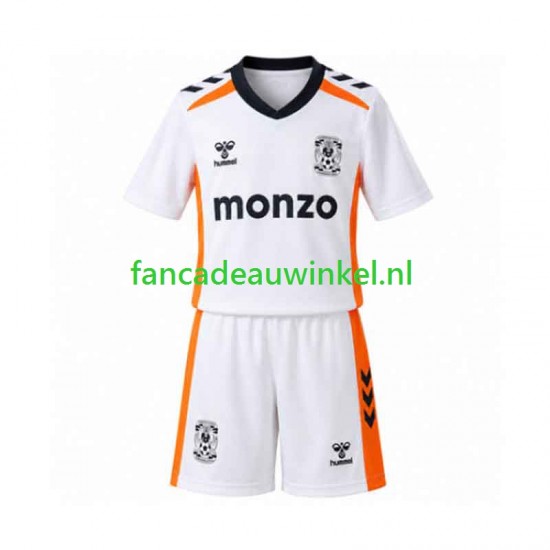 Wedstrijdshirt met Korting Coventry City Uit Kind 2026-27 Korte Mouw