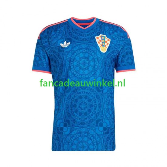 Kroatië Wedstrijdshirt met Korting Uit Heren 2026-27 Korte Mouw