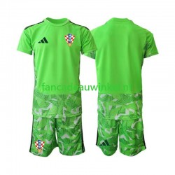 Kroatië Wedstrijdshirt met Korting Keepersshirt Thuis Kind 2026-27 Korte Mouw