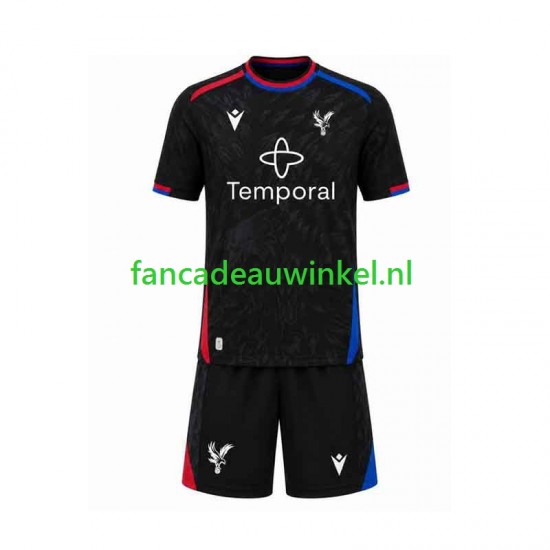 Crystal Palace Wedstrijdshirt met Korting Uit Kind 2026-27 Korte Mouw