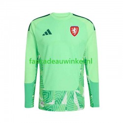 Tsjechië Wedstrijdshirt met Korting Keepersshirt Thuis Heren 2026-27 Lange Mouw Tsjechië Wedstrijdshirt met Korting Keepersshirt Thuis Heren 2026-27 Lange Mouw
