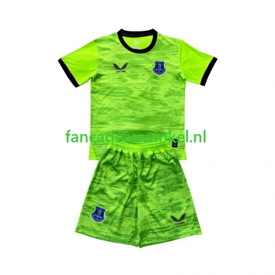 Everton Wedstrijdshirt met Korting Keepersshirt Thuis Kind 2026-27 Korte Mouw