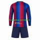 FC Barcelona Wedstrijdshirt met Korting Thuis Kind 2026-27 Lange Mouw