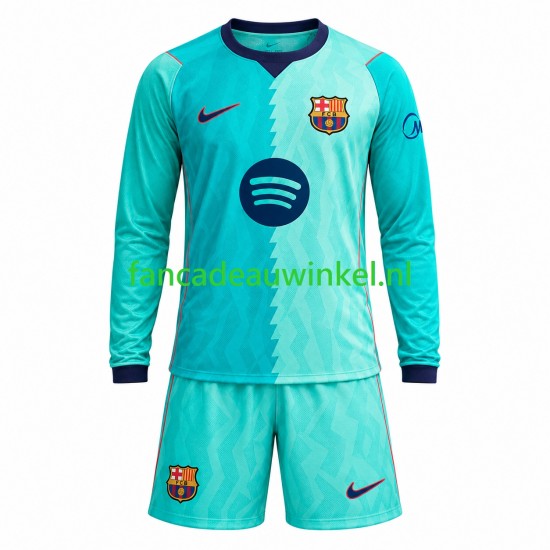 FC Barcelona Wedstrijdshirt met Korting 3rd Kind 2026-27 Lange Mouw