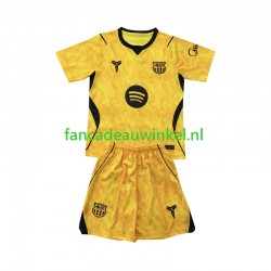 FC Barcelona Wedstrijdshirt met Korting Keepersshirt Vierde Kind 2026-27 Korte Mouw