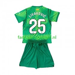 FC Barcelona Wedstrijdshirt met Korting Dominik Livakovic 25 Keepersshirt Thuis Kind 2026-27 Korte Mouw