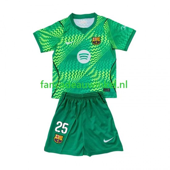 FC Barcelona Wedstrijdshirt met Korting Dominik Livakovic 25 Keepersshirt Thuis Kind 2026-27 Korte Mouw