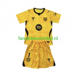 FC Barcelona Wedstrijdshirt met Korting Joan Garcia 1 Keepersshirt Vierde Kind 2026-27 Korte Mouw