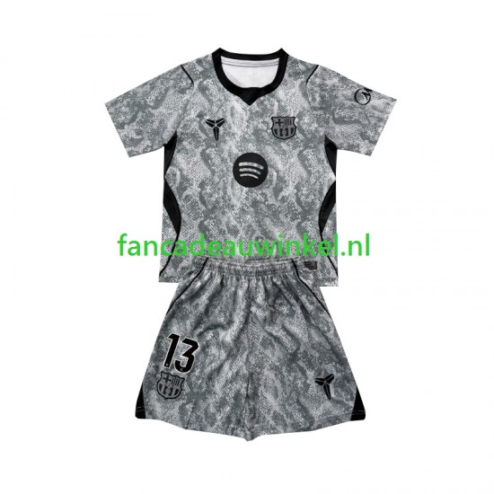 FC Barcelona Wedstrijdshirt met Korting Wojciech Szczesny 13 Keepersshirt Uit Kind 2026-27 Korte Mouw