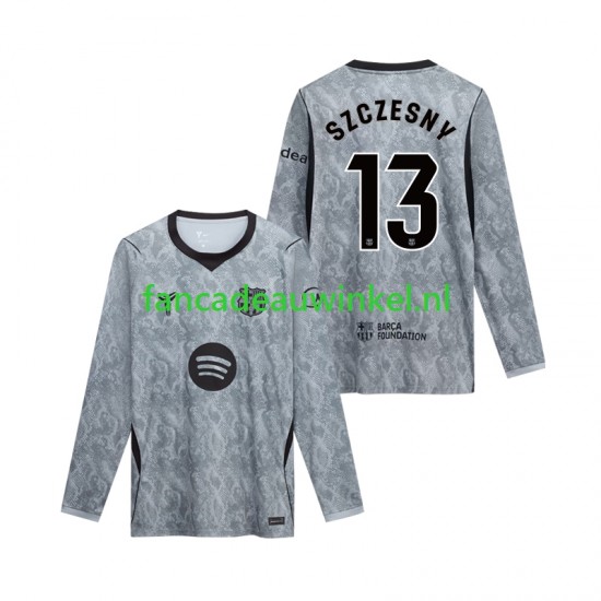 FC Barcelona Wedstrijdshirt met Korting Wojciech Szczesny 13 Keepersshirt Uit Heren 2026-27 Lange Mouw