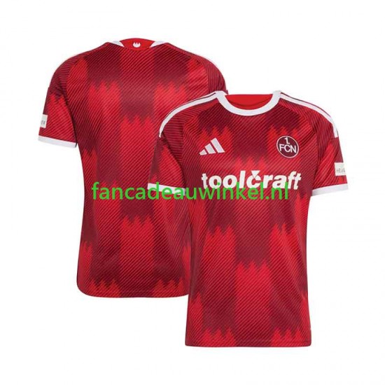 Wedstrijdshirt met Korting FC Nurnberg Thuis Heren 2026-27 Korte Mouw