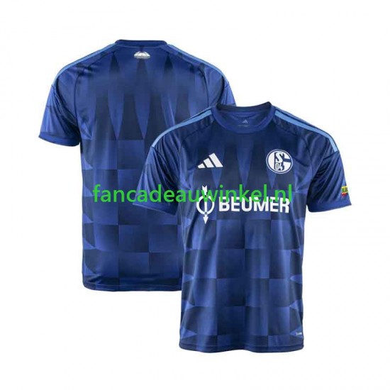 Wedstrijdshirt met Korting Schalke 04 FC Thuis Heren 2026-27 Korte Mouw