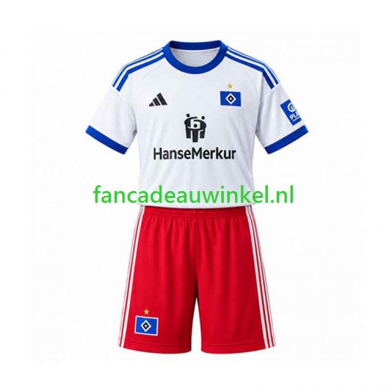 Hamburger SV Wedstrijdshirt met Korting Thuis Kind 2026-27 Korte Mouw