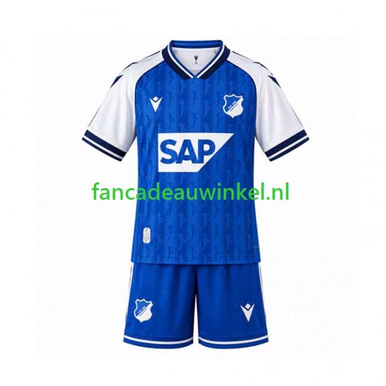 Wedstrijdshirt met Korting Hoffenheim Thuis Kind 2026-27 Korte Mouw