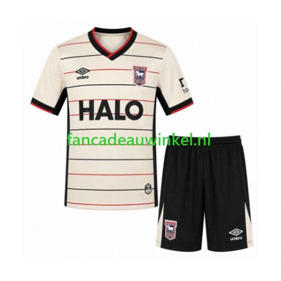 Wedstrijdshirt met Korting Ipswich Town Uit Kind 2026-27 Korte Mouw