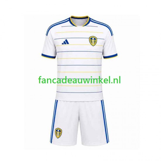 Leeds United Wedstrijdshirt met Korting Thuis Kind 2026-27 Korte Mouw