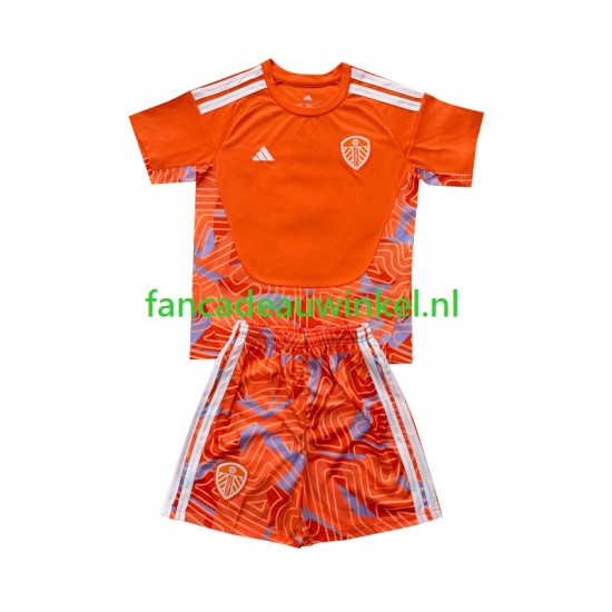 Leeds United Wedstrijdshirt met Korting Keepersshirt Vierde Kind 2026-27 Korte Mouw