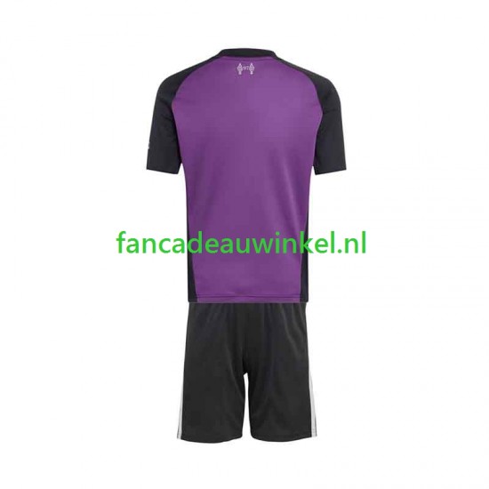 Liverpool Wedstrijdshirt met Korting Keepersshirt Uit Kind 2026-27 Korte Mouw