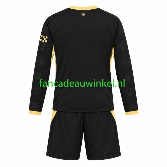 Manchester City Wedstrijdshirt met Korting Uit Kind 2026-27 Lange Mouw