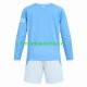 Manchester City Wedstrijdshirt met Korting Thuis Kind 2026-27 Lange Mouw