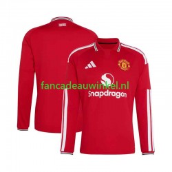 Manchester United Wedstrijdshirt met Korting Thuis Heren 2026-27 Lange Mouw Manchester United Wedstrijdshirt met Korting Thuis Heren 2026-27 Lange Mouw