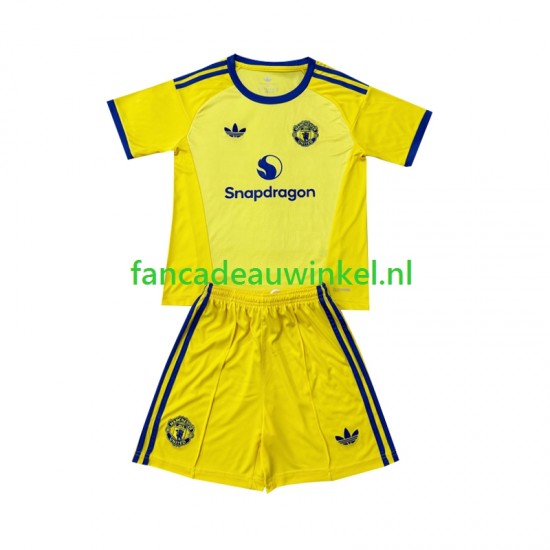 Manchester United Wedstrijdshirt met Korting Keepersshirt 3rd Kind 2026-27 Korte Mouw