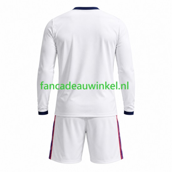 Paris Saint-Germain Wedstrijdshirt met Korting Uit Kind 2026-27 Lange Mouw