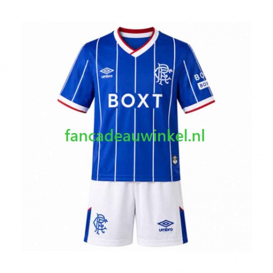 Rangers Wedstrijdshirt met Korting Thuis Kind 2026-27 Korte Mouw