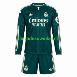 Real Madrid Wedstrijdshirt met Korting Uit Kind 2026-27 Lange Mouw