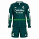 Real Madrid Wedstrijdshirt met Korting Uit Kind 2026-27 Lange Mouw