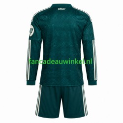 Real Madrid Wedstrijdshirt met Korting Uit Kind 2026-27 Lange Mouw