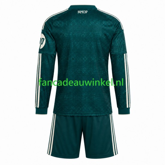 Real Madrid Wedstrijdshirt met Korting Uit Kind 2026-27 Lange Mouw