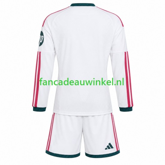 Real Madrid Wedstrijdshirt met Korting Thuis Kind 2026-27 Lange Mouw