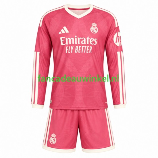 Real Madrid Wedstrijdshirt met Korting 3rd Kind 2026-27 Lange Mouw