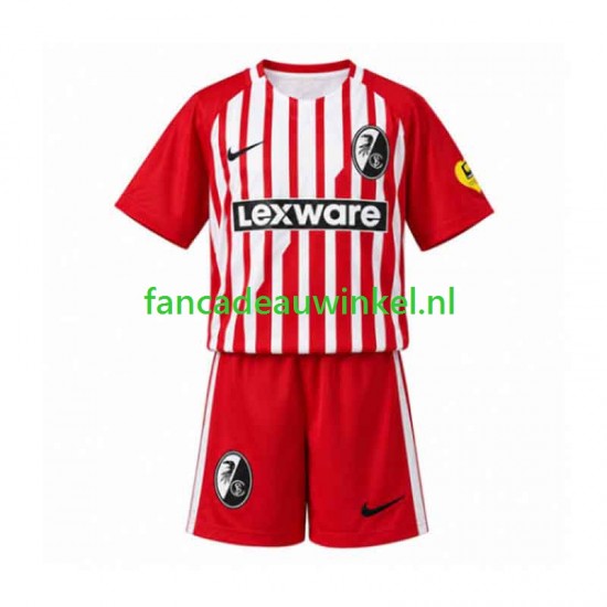 Wedstrijdshirt met Korting SC Freiburg Thuis Kind 2026-27 Korte Mouw