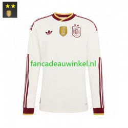 Spanje Wedstrijdshirt met Korting Uit Heren 2026-27 Lange Mouw