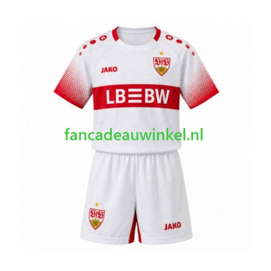 VfB Stuttgart Wedstrijdshirt met Korting Uit Kind 2026-27 Korte Mouw