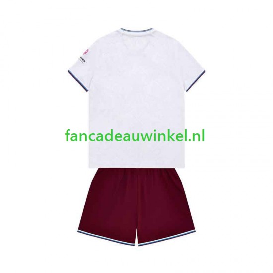 West Ham United Wedstrijdshirt met Korting Uit Kind 2026-27 Korte Mouw