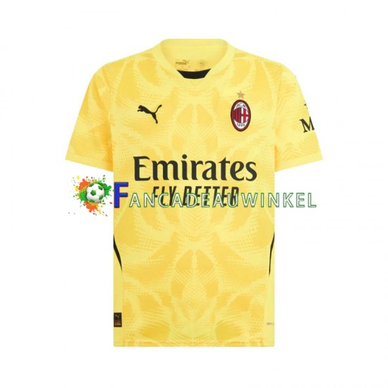 AC Milan Wedstrijdshirt met Korting Keepersshirt Uit Heren 2024-25 Korte Mouw